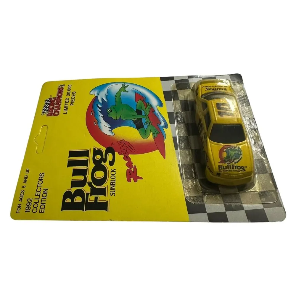 Limited Edition 1992 BullFrog Sunblock #10‎ Derrike Cope Chevrolet Lumina Racing